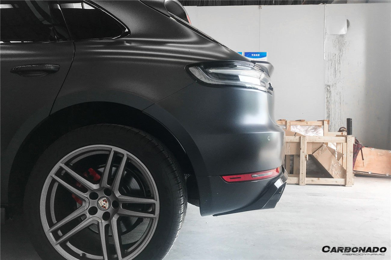 2018 - 2021 Porsche Macan/S TA Style Carbon Fiber Rear Lip